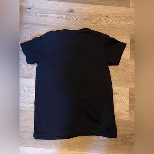 Black tie dye playboy t-shirt